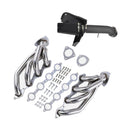 Exhaust Header Air Intake Fit Chevy Fit GMC Avalanche Silverado 2000-2006 V8-4