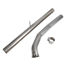 4" DPF Delete Race Pipe Fit 05/2007-2012 Dodge Ram 2500 3500 6.7 Cummins
