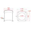 EGR Blanking Blank Kit for Mercedes-Benz E300 W210 S210 OM606 3.0 TD Engine-2