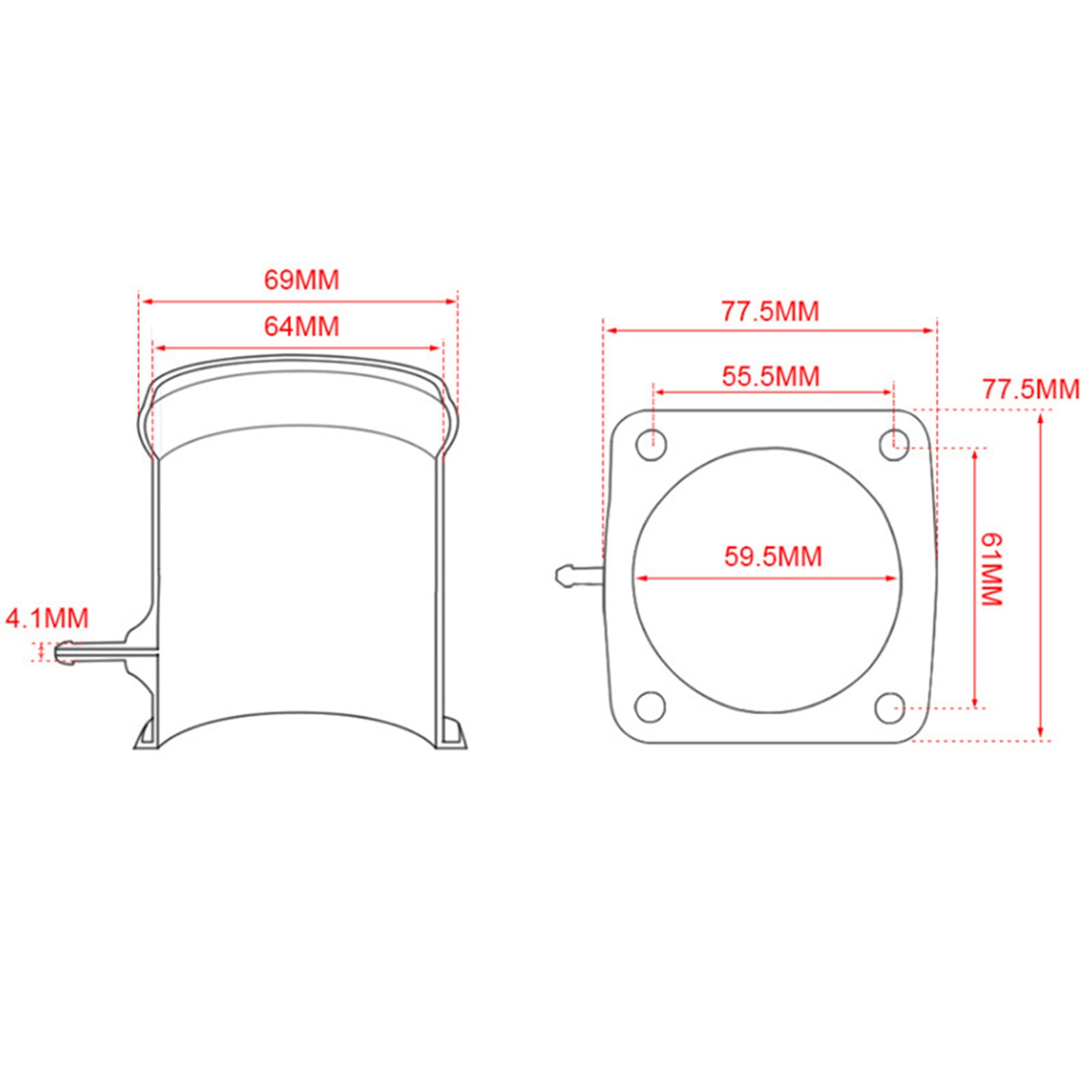 EGR Blanking Blank Kit for Mercedes-Benz E300 W210 S210 OM606 3.0 TD Engine - 0