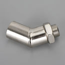 135 Degree M18 X 1.5 Catalytic Converter CEL Oxygen Sensor Extender Adapter Spacer Generic-3
