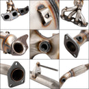 Nissan Altima S Coupé 2 portes L4 2,5 L 2013 : paire de catalyseurs avant et arrière-3