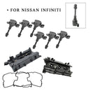Nissan Infiniti Engine Valve Covers Gaskets+Ignition Coil UF-349 132648J102-7