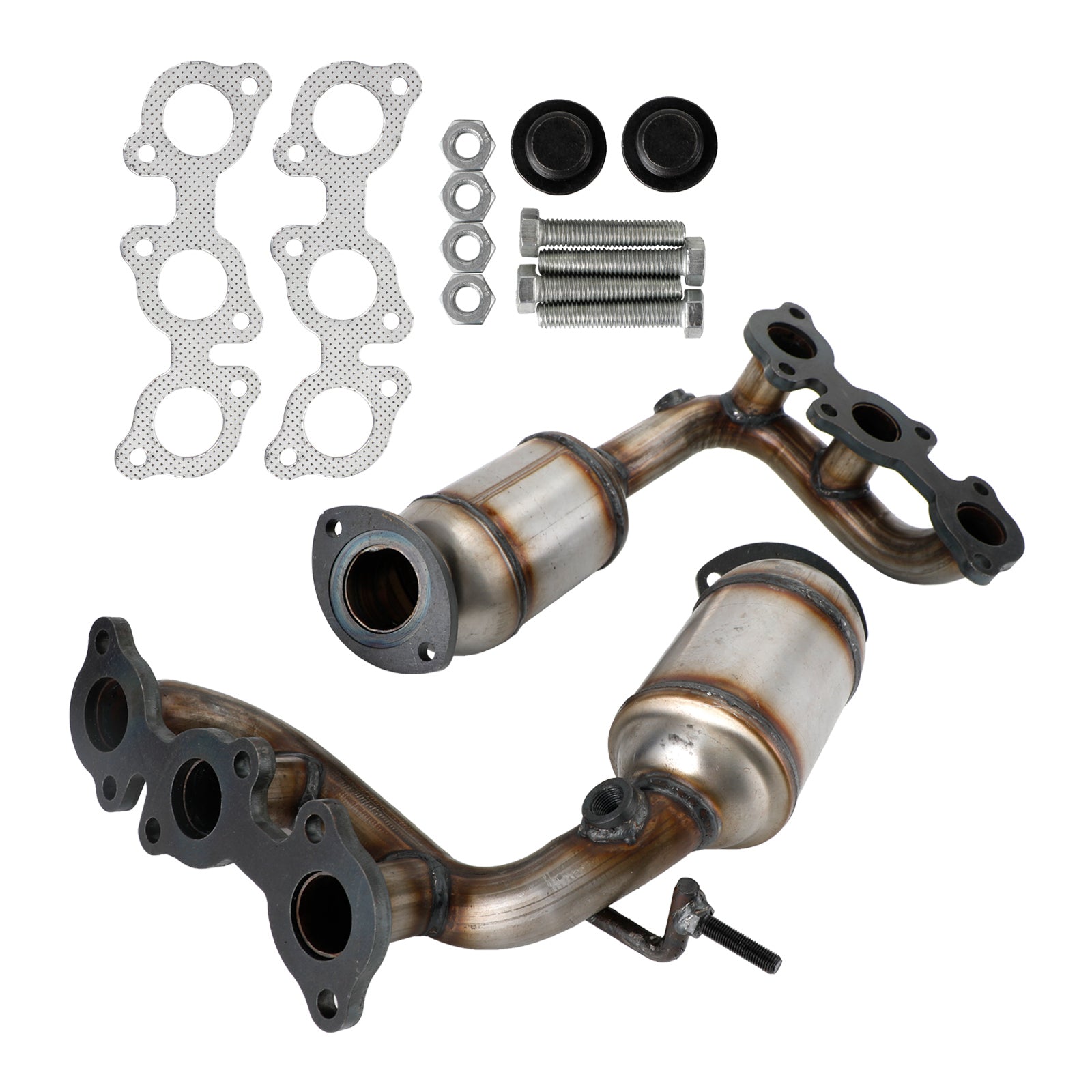 Toyota 2004-2007 Highlander 3.3L Manifold Bank1 & Bank2 Catalytic Converters