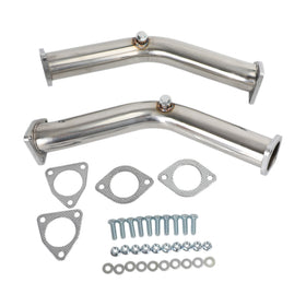Échappement droit non réactif avec 2 tubes d'essai pour Infiniti G35 3,5 L (2003-2006)
