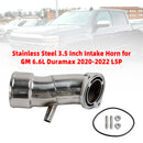 Stainless Steel 3.5 Inch Intake Horn for GM 6.6L Duramax 2020-2022 L5P-2