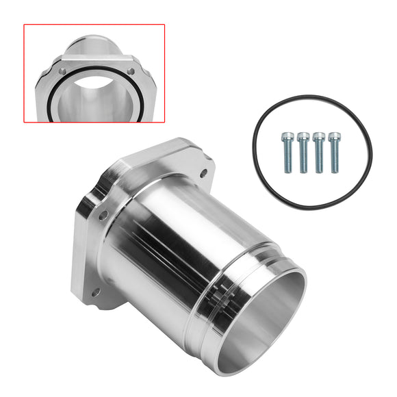 Billet aluminum Grid Heater Throttle Valve Delete for 11-16 6.6L LML Duramax