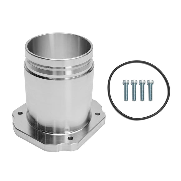 Billet aluminum Grid Heater Throttle Valve Delete for 11-16 6.6L LML Duramax
