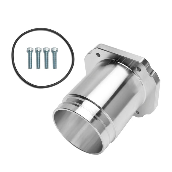 Billet aluminum Grid Heater Throttle Valve Delete for 11-16 6.6L LML Duramax
