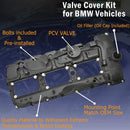 BMW N55 135i 335i 535i 640i 740i Valve Cover w/ Gasket+Cap 11127570292-6