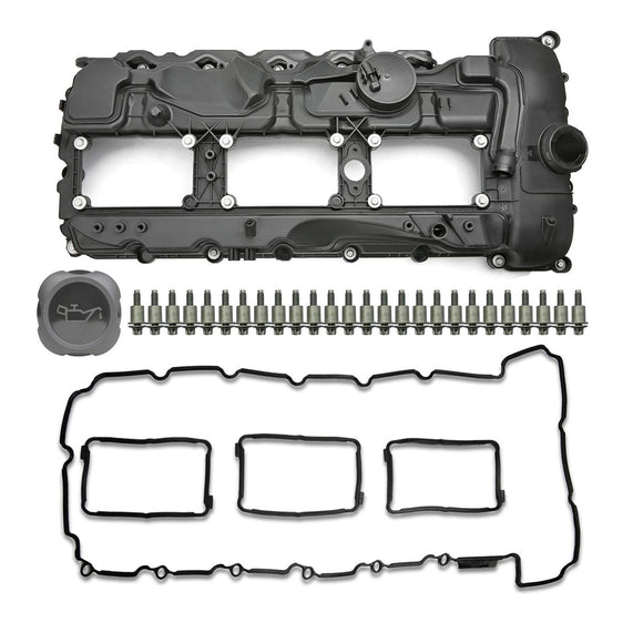 BMW N55 135i 335i 535i 640i 740i Valve Cover w/ Gasket+Cap 11127570292