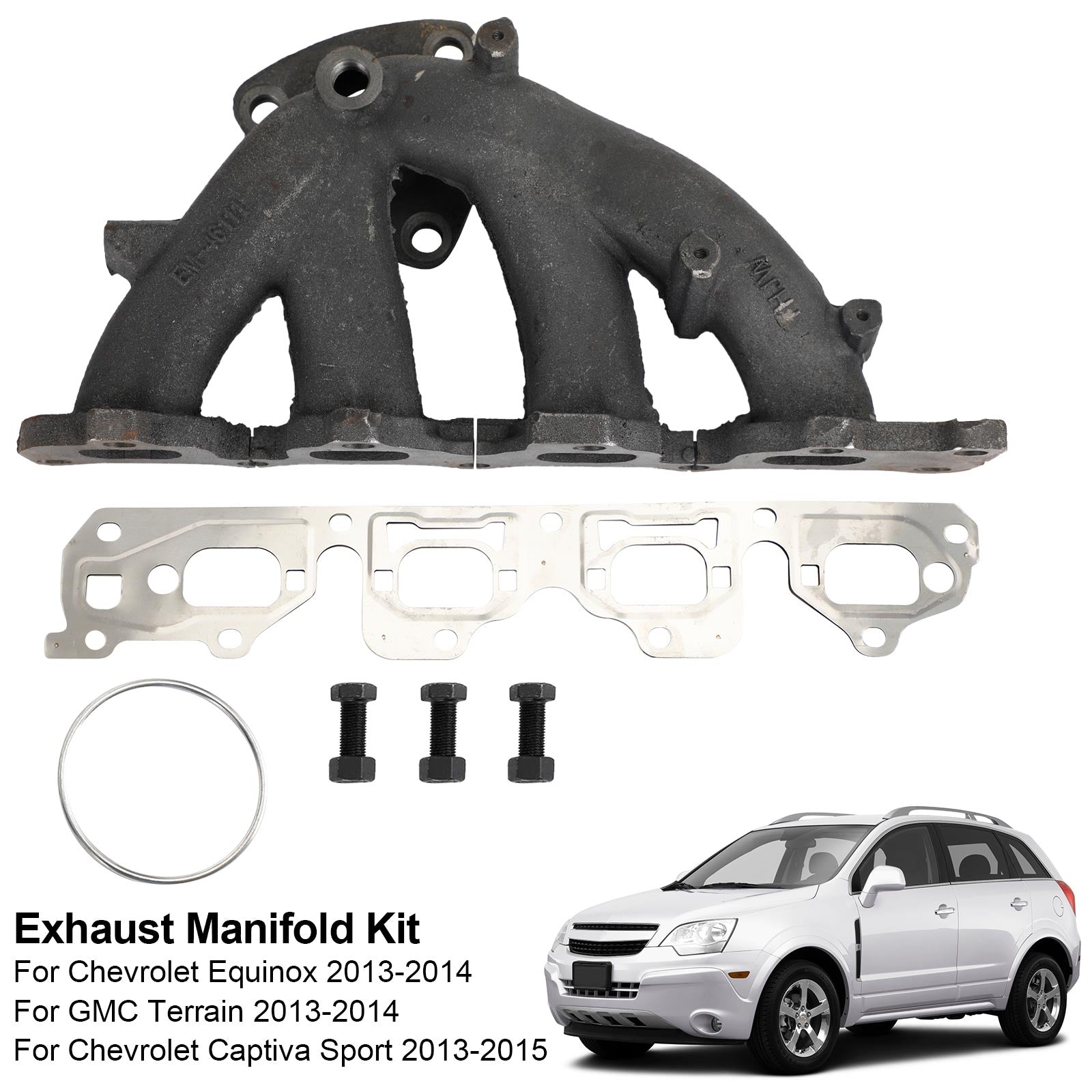 Chevrolet 2013-2015 Captiva Sport Equinox Terrain 674-561 12633603 12672961 Exhaust Manifold
