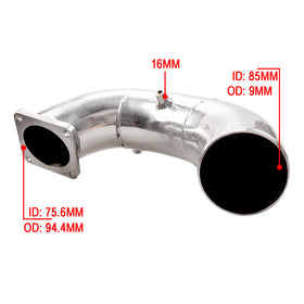 Dodge 1994-1998.5 Ram 5.9L 12V Cummins Diesel 3.5" Air Intake Elbow Charge Pipe - 0