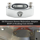 LS LQ L92 L99 L33 LR4 Billet Oil Pressure Sensor Relocation Adapter 551534-3