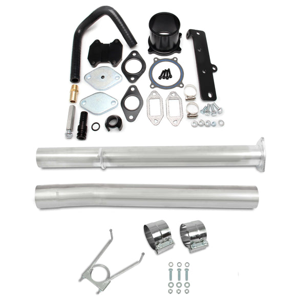 Kit de suppression de collecteur d'échappement et de recirculation des gaz d'échappement (EGR) pour Dodge Ram 2500, 3500, 4500 et 5500 (2013-2017) 6,7 L Cummins Diesel Truck