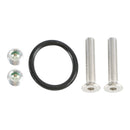Billet LS Twin Turbo Dual 90 degree 1/8Inch NPT Oil Feed Line Adapter Plate-14