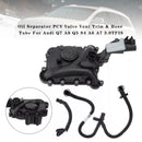 Oil Separator PCV Valve Vent Trim & Hose Tube For Audi Q7 A8 Q5 S4 A6 A7 3.0TFIS-8