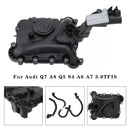 Oil Separator PCV Valve Vent Trim & Hose Tube For Audi Q7 A8 Q5 S4 A6 A7 3.0TFIS-13