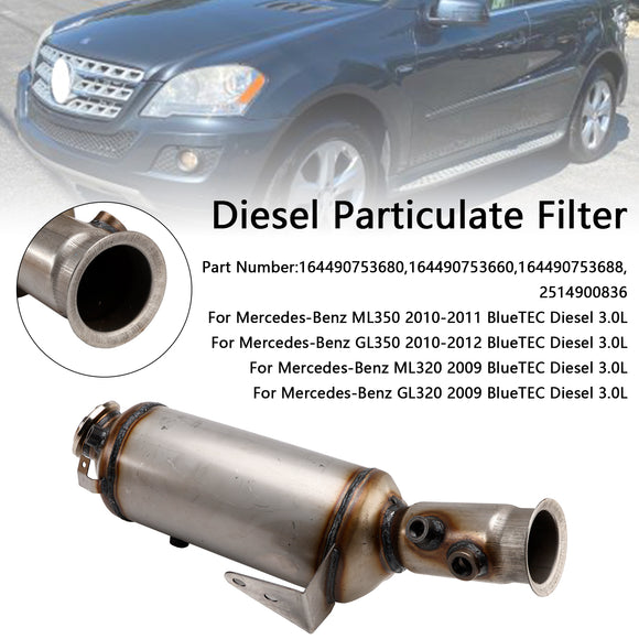 Mercedes ML320 ML350 GL320 GL350 2009-2011 Diesel Particulate Filter DPF