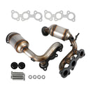 Toyota 2004-2007 Highlander 3.3L Manifold Bank1 & Bank2 Catalytic Converters-6