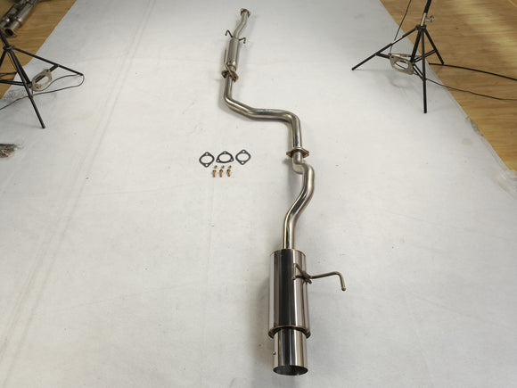 Système d'échappement CatBack 4" pour Honda Civic 1992-2000 2 portes/4 portes 2,5 Pip - Drift Spec