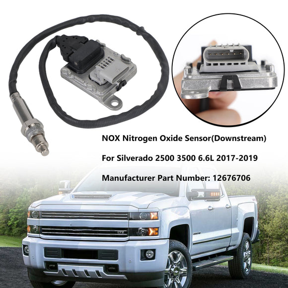 Chevrolet 2017-2019 Silverado/GMC Sierra 2500 3500 6.6L NOX Sensor Downstream 12676706 Generic