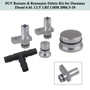 PCV Reroute & Resonator Delete Kit for Duramax Diesel 6.6L LLY LBZ LMM 2004.5-10-2