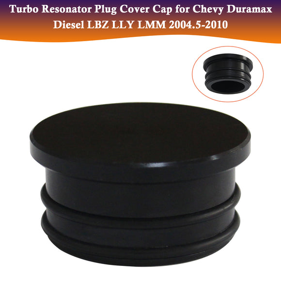Turbo Resonator Plug Cover Cap for Chevy Duramax Diesel LBZ LLY LMM 2004.5-2010