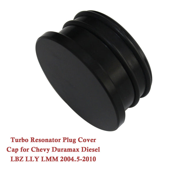 Turbo Resonator Plug Cover Cap for Chevy Duramax Diesel LBZ LLY LMM 2004.5-2010