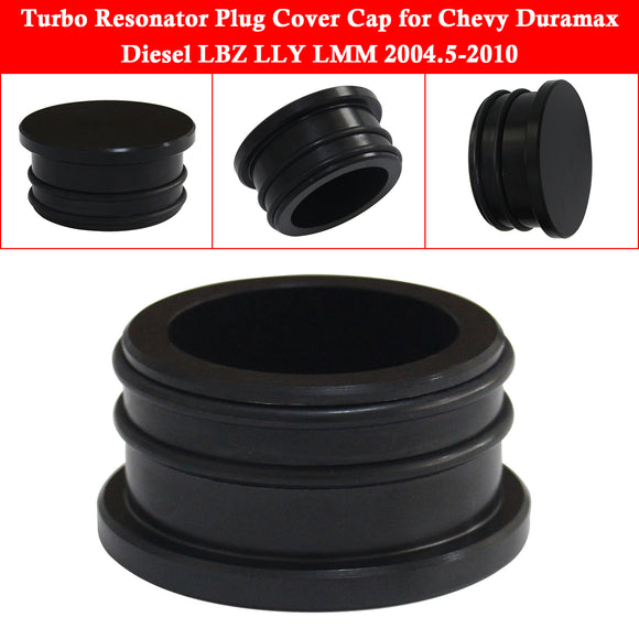 Turbo Resonator Plug Cover Cap for Chevy Duramax Diesel LBZ LLY LMM 2004.5-2010
