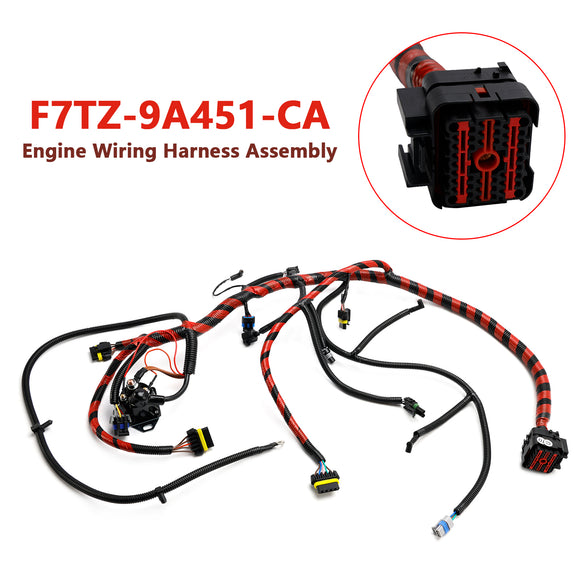 Engine Wiring Harness Assembly F7TZ-9A451-CA for Ford F-250 F-350 7.3L 1997