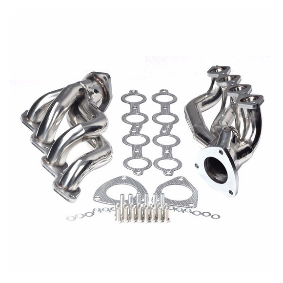 Air Intake Exhaust Header Fit Chevy Fit GMC Avalanche Silverado 2000-2006