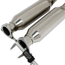 BMW 2001 M3 3,2 l Catback-Auspuffanlage, Fallrohr, abgerundetes Vorderrohr, Schalldämpfer-3