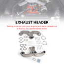 Collecteur d'échappement en fonte pour Chevrolet Small Block SBC 283 305 327 de 1962 à 1963-10