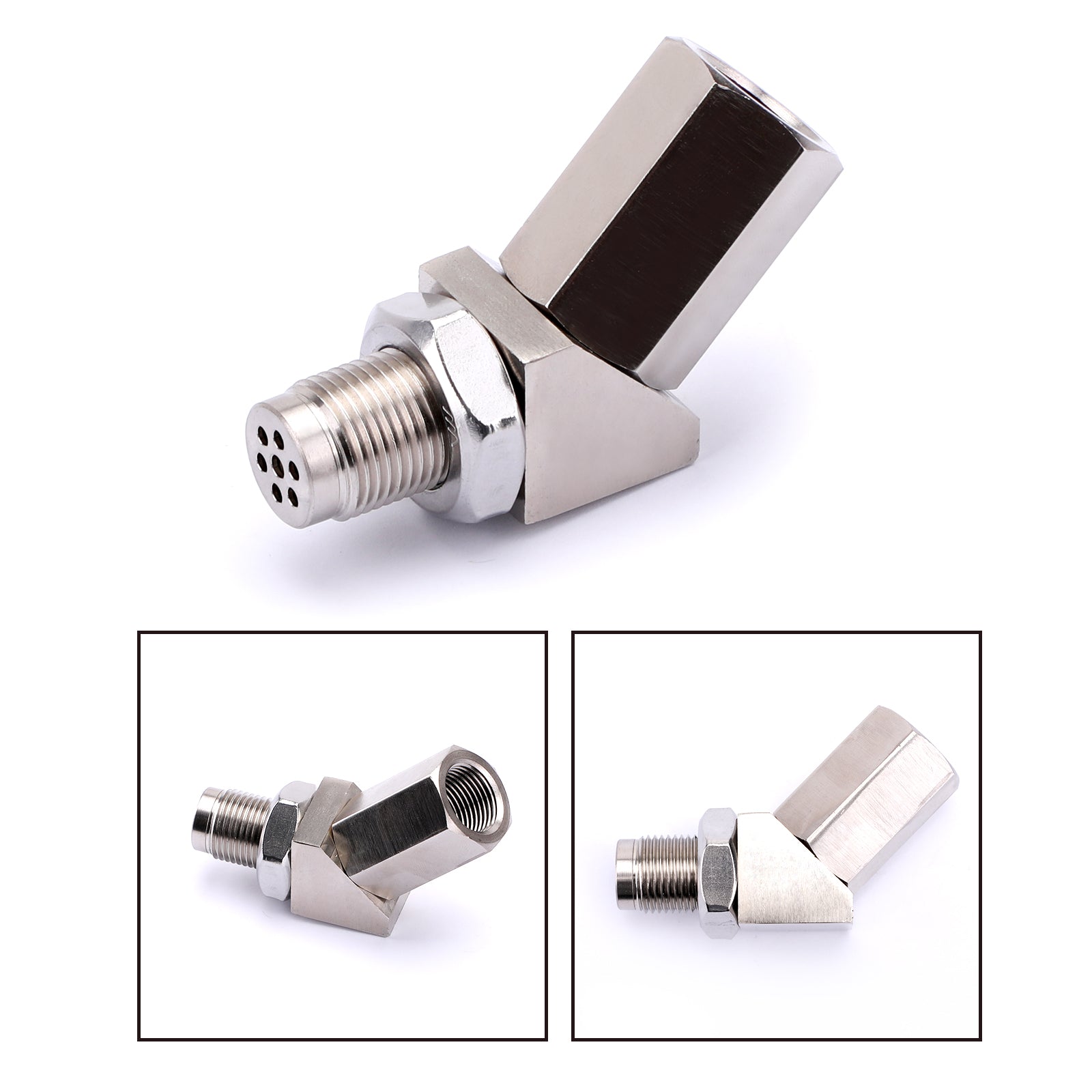 135 Degree Car Oxygen O2 Sensor M18X1.5 Fault Light Lamp Decoding Connector