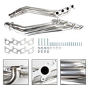 Lot de 2 collecteurs d'échappement en acier inoxydable pour Ford Mustang 2011-2016 GT 5.0/302 V8-3