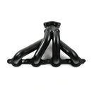 Collecteur d'échappement noir pour Chevy LS LS3 LS6 LS7-2