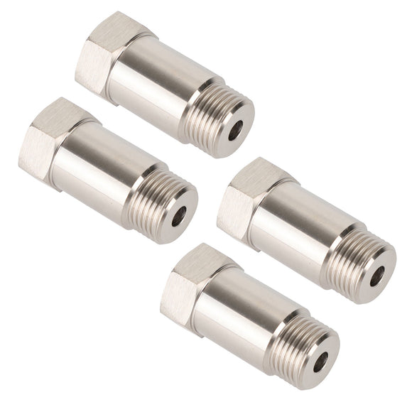 4PCS Sensor Test Pipe Extension Extender Adapter Spacer M18 X 1.5 Bung 45mm Generic