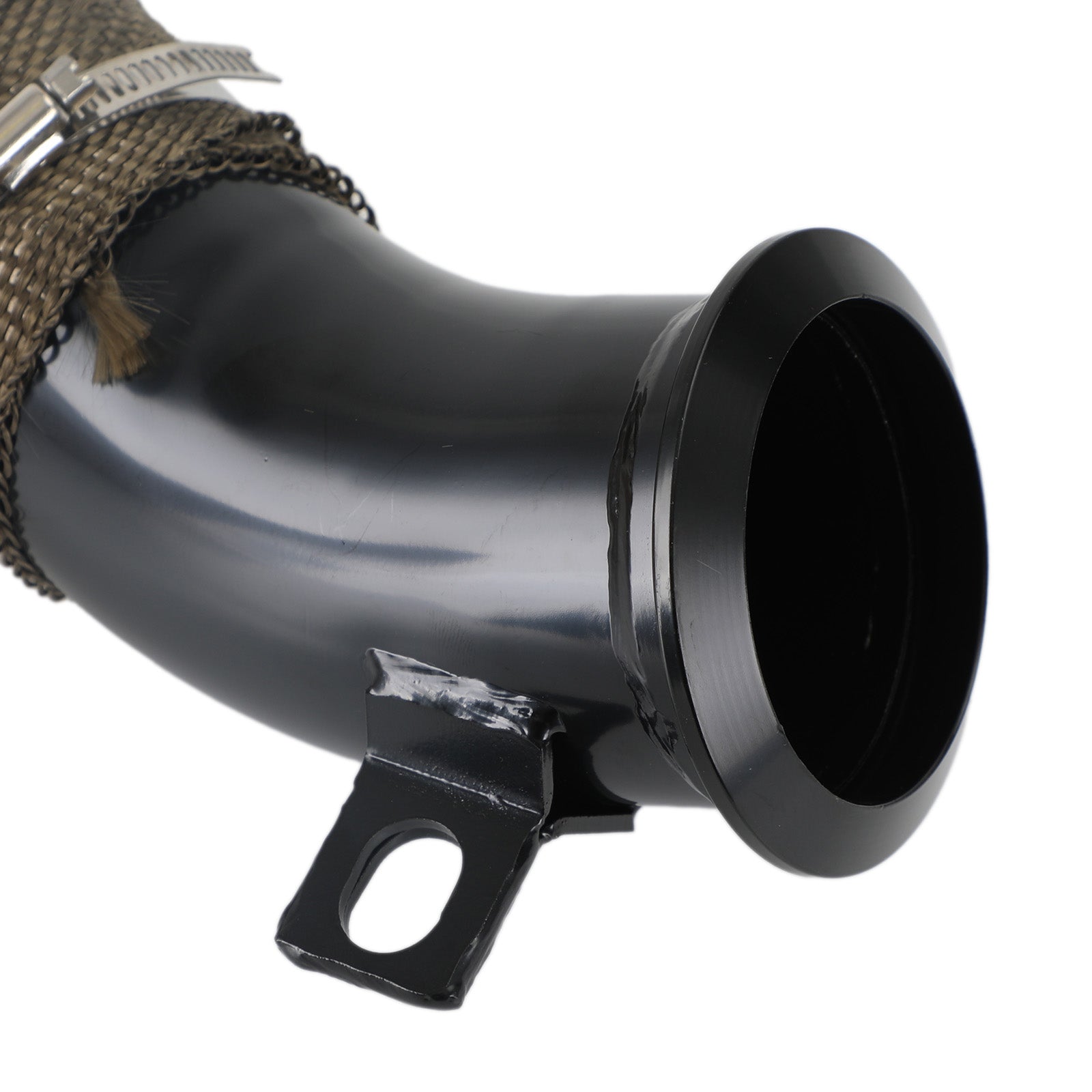 Chevrolet 2004.5-2009 Silverado 3500 6.6L V8 DIESEL GMCA424 GM8424 Black 3" Turbo Down Pipe