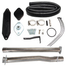 Ford 2011-2022 6.7L F250 F350 F450 Super Duty 4" Muffler Exhaust Pipe + EGR Delete Kit-1