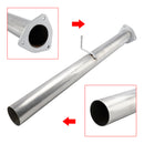 Dodge 2500 3500 6,7 L 2007-2012 Cummins Diesel 4" Tuyau d'échappement DPF Race en acier inoxydable-2