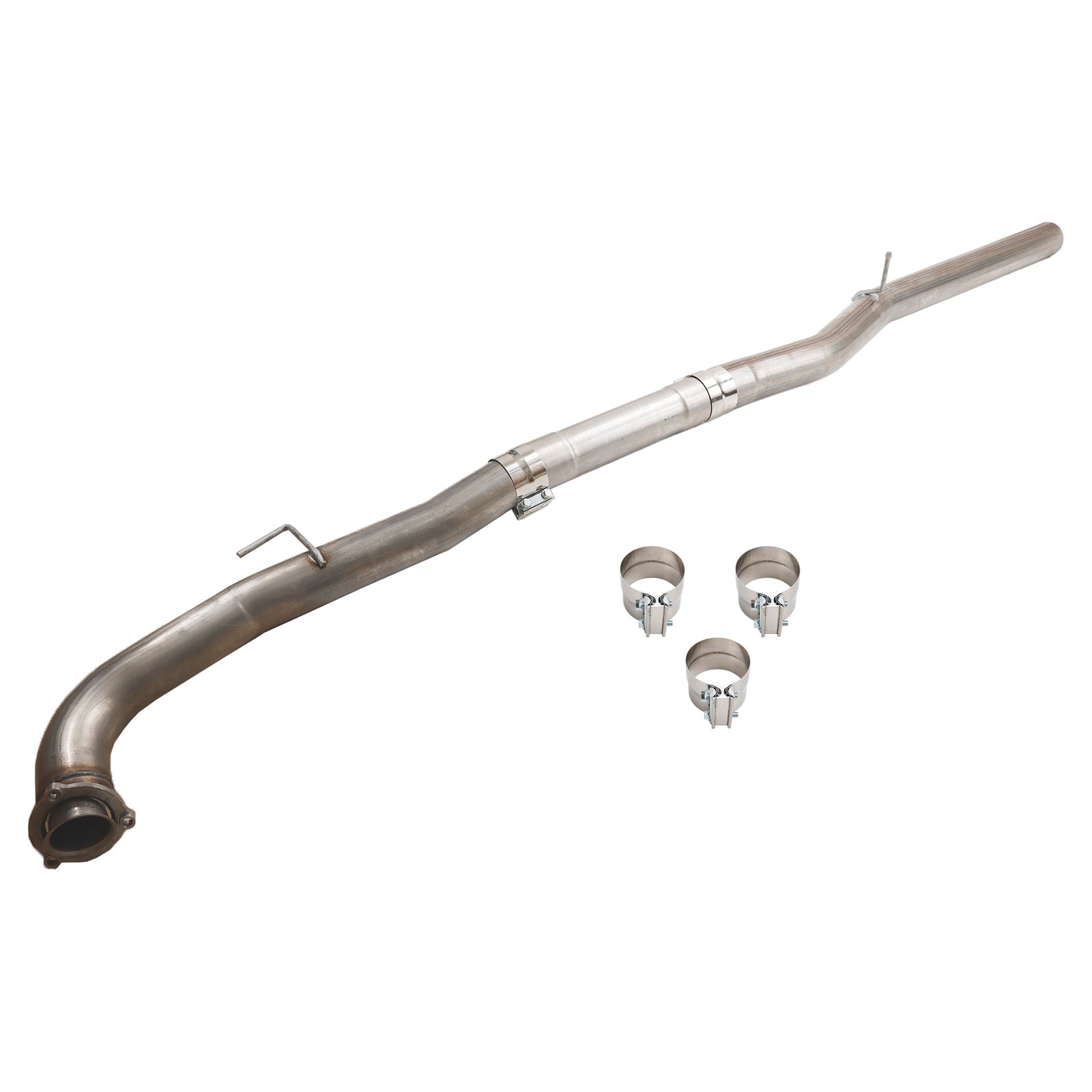 Chevy GMC 2015.5-2016 LML 6.6 Duramax Stainless Steel 4" Exhaust DPF Delete Race Pipe