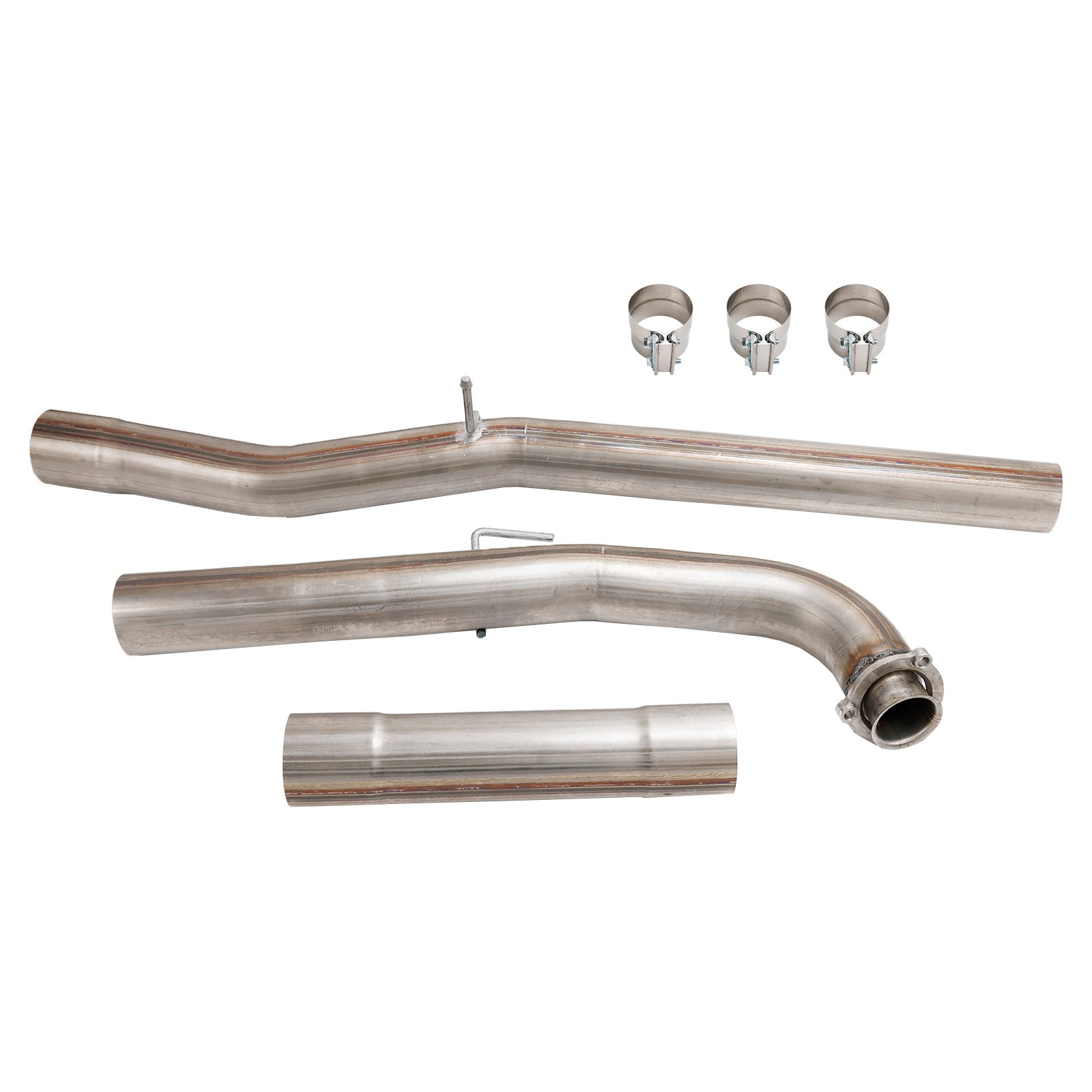 Chevy GMC 2015.5-2016 LML 6.6 Duramax Stainless Steel 4" Exhaust DPF Delete Race Pipe