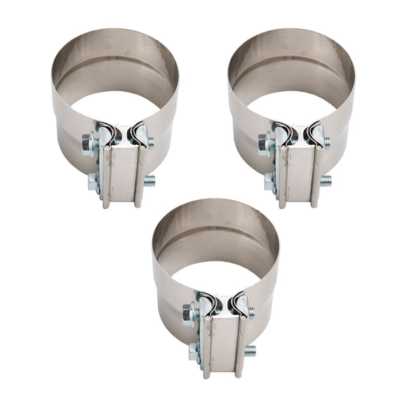 GMC Sierra 2017-2022 L5P 6,6 L Duramax Diesel 2500 3500 HD en acier inoxydable 4" avec suppression du filtre à particules diesel (DPF)