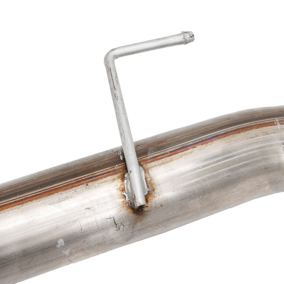 GMC Sierra 2017-2022 L5P 6,6 L Duramax Diesel 2500 3500 HD en acier inoxydable 4" avec suppression du filtre à particules diesel (DPF)