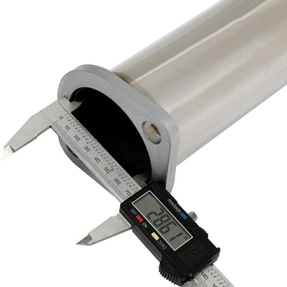 Système de silencieux d'échappement arrière ovale à embout de 3,5 pouces pour Subaru Impreza 2,5 L (2002-2007)