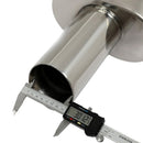 Système de silencieux d'échappement arrière ovale à embout de 3,5 pouces pour Subaru Impreza 2,5 L (2002-2007)-4