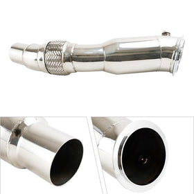 BMW 2011-2017 528i N20 F10 Stainless Steel Exhaust Racing Downpipe - 0