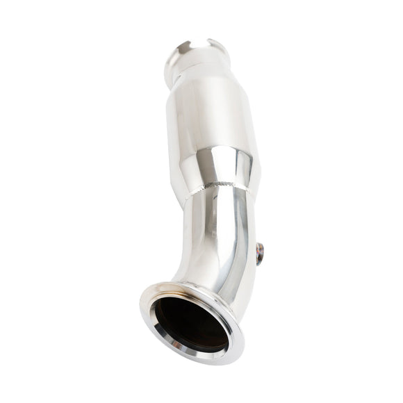 BMW 2012-2013.7 335i N55 Stainless Steel 3.5" Exhaust Downpipe Upgrade