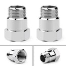 O2 Oxygen Sensor Test Pipe Extension Extender Adapter Spacer M18 X 1.5 Bung 32mm-3